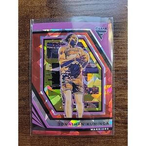 Jonathan Kuminga 2022-23 Panini Flux #176 - Red Prizm - Warriors - NBA